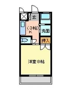 モントキアラ【1階】の間取り