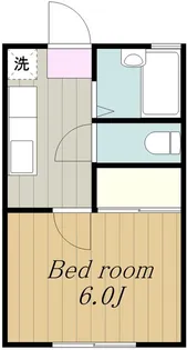 ハイツバンブーII【2階】の間取り