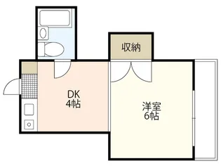 サンローレル船越【2階】の間取り