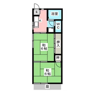 フォーブル藤【1階】の間取り