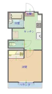 新潟県長岡市中島1【マンション】の間取り