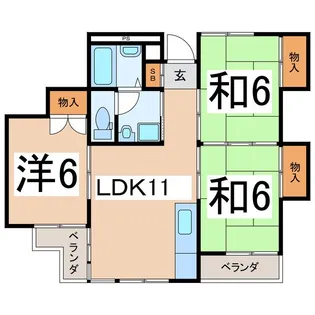 メゾン池田【3階】の間取り