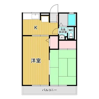 オリーブハウス【1階】の間取り