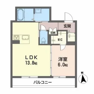 グランデュオ ウエスト【3階】の間取り