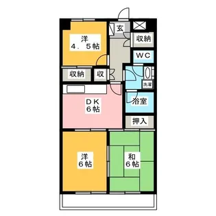 露木ビル第2【2階】の間取り