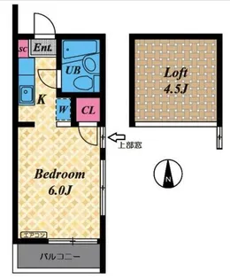 一福ハイム【2階】の間取り