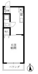 スカイハイムI【2階】の間取り