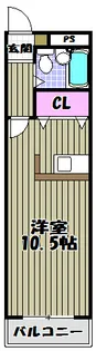 グリーンハイムINOUE【3階】の間取り