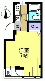 第3ハイムトシマ【1階】の間取り