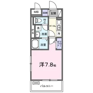 ブルーラグーン【1階】の間取り