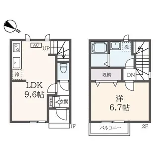 東京都練馬区早宮2【一戸建】の間取り