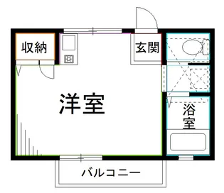 東京都杉並区西荻北4【アパート】の間取り