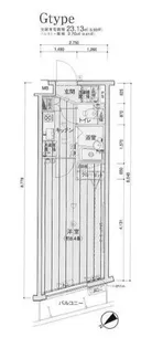 プレール高田馬場【1階】の間取り