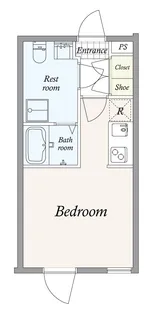 東京都品川区東五反田3【マンション】の間取り