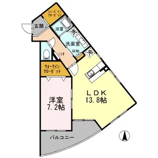 パラボリカ【2階】の間取り