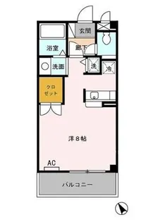 ヴェル ソレイユ【1階】の間取り