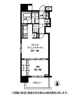 KDXレジデンス芝公園【5階】の間取り