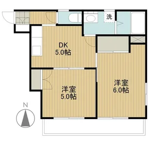レモンハウス【4階】の間取り