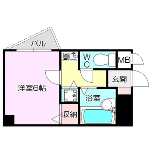 グラン・ピア柴島【5階】の間取り