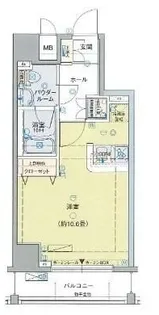 ヴェルト南千住【3階】の間取り