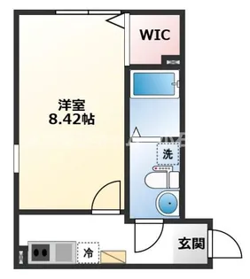 1Kの間取り画像