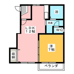 フォーブル小崎【2階】の間取り