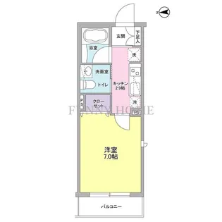 東京都世田谷区八幡山3【アパート】の間取り