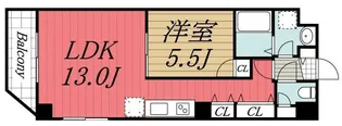 千葉県千葉市中央区新宿2【マンション】の間取り