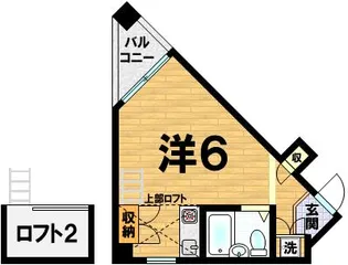 サンクレスト【5階】の間取り