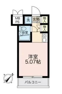 ライフプラス五日市三宅(旧:ラ・メールコバタ)【2階】の間取り