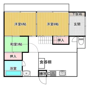 宮城県多賀城市笠神1【一戸建】の間取り