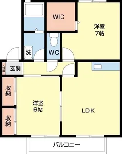 Le Couple【2階】の間取り