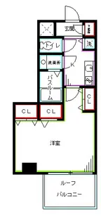 東京都杉並区和田3【マンション】の間取り