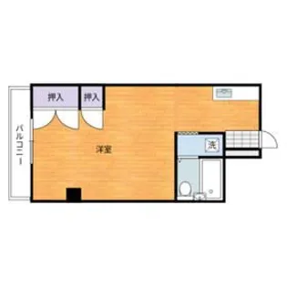 サニーハイツ【3階】の間取り