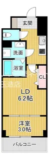 リアライズ鶴橋東II【2階】の間取り
