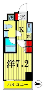 グランカーサ両国イースト【6階】の間取り