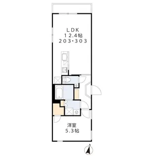 ISD下高井戸【3階】の間取り
