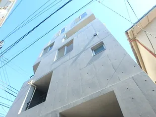 ときわ台のアパートメントの外観