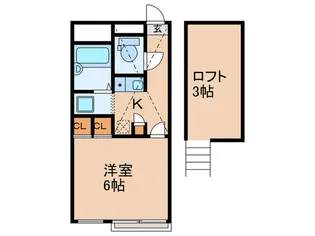 グランシエル【1階】の間取り