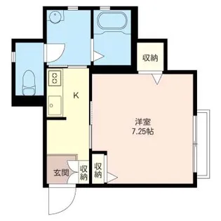 メゾン・リヴィエール【1階】の間取り