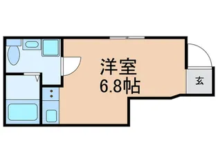 ラビアン中台【1階】の間取り