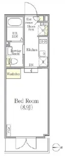 LAPiS南麻布【1階】の間取り