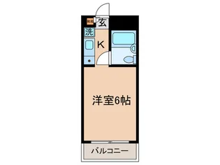 シーモス武蔵新城【4階】の間取り