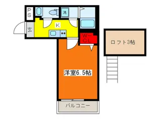 BestStageシリウス戸田【3階】の間取り