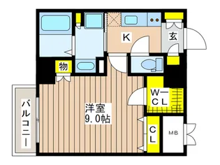 ICレジデンス【4階】の間取り