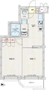 東京都練馬区田柄2【マンション】の間取り