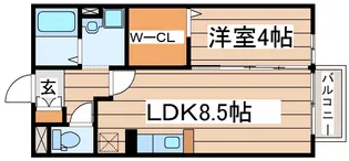 マ・メゾンT【1階】の間取り