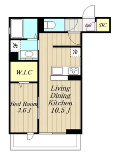 ルチェ・ソラーレ【2階】の間取り