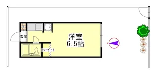 プラムスリー【1階】の間取り
