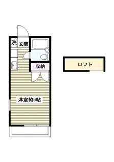 ヴュークレスト【2階】の間取り